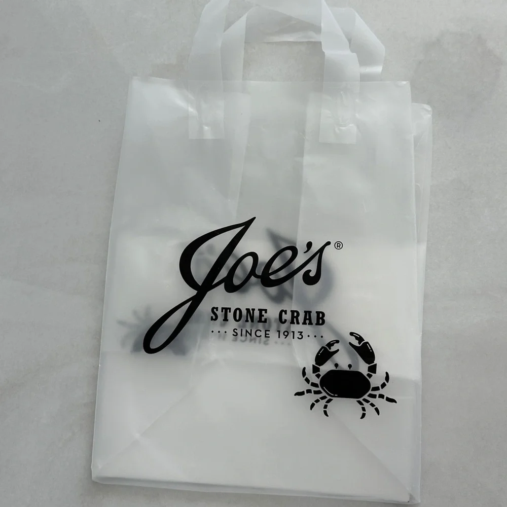 Ultra Famous Joe’s Stone Crab Takeout Bag